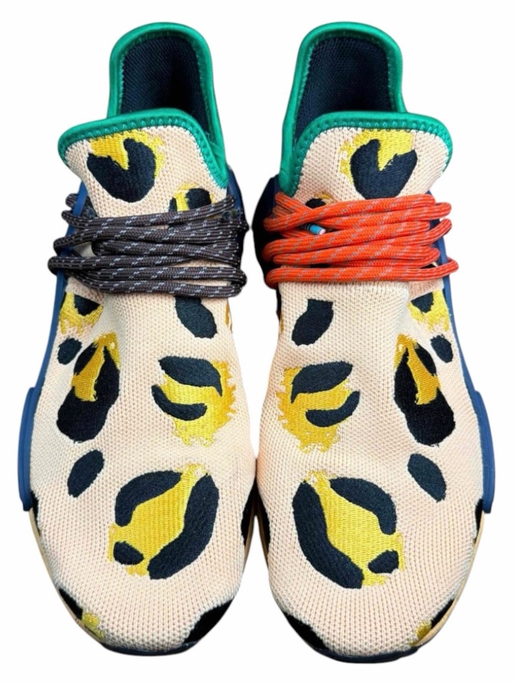 Adidas NMD Hu Pharrell Human Race Animal Print Pulse Amber Size 8.5 HP3221 Shoes - Picture 5 of 8